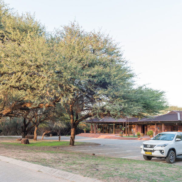 Reception offices in the Waterberg Plateau National Park near Otjiwarongo