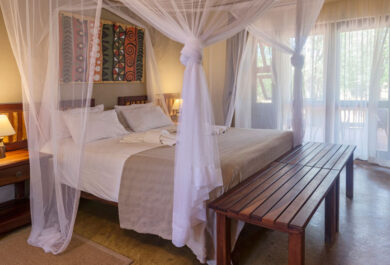 A stunning room at the Hobatere Lodge.